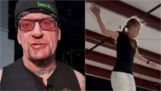 WATCH: The Undertaker’s daughter spotted training at the Performance Center